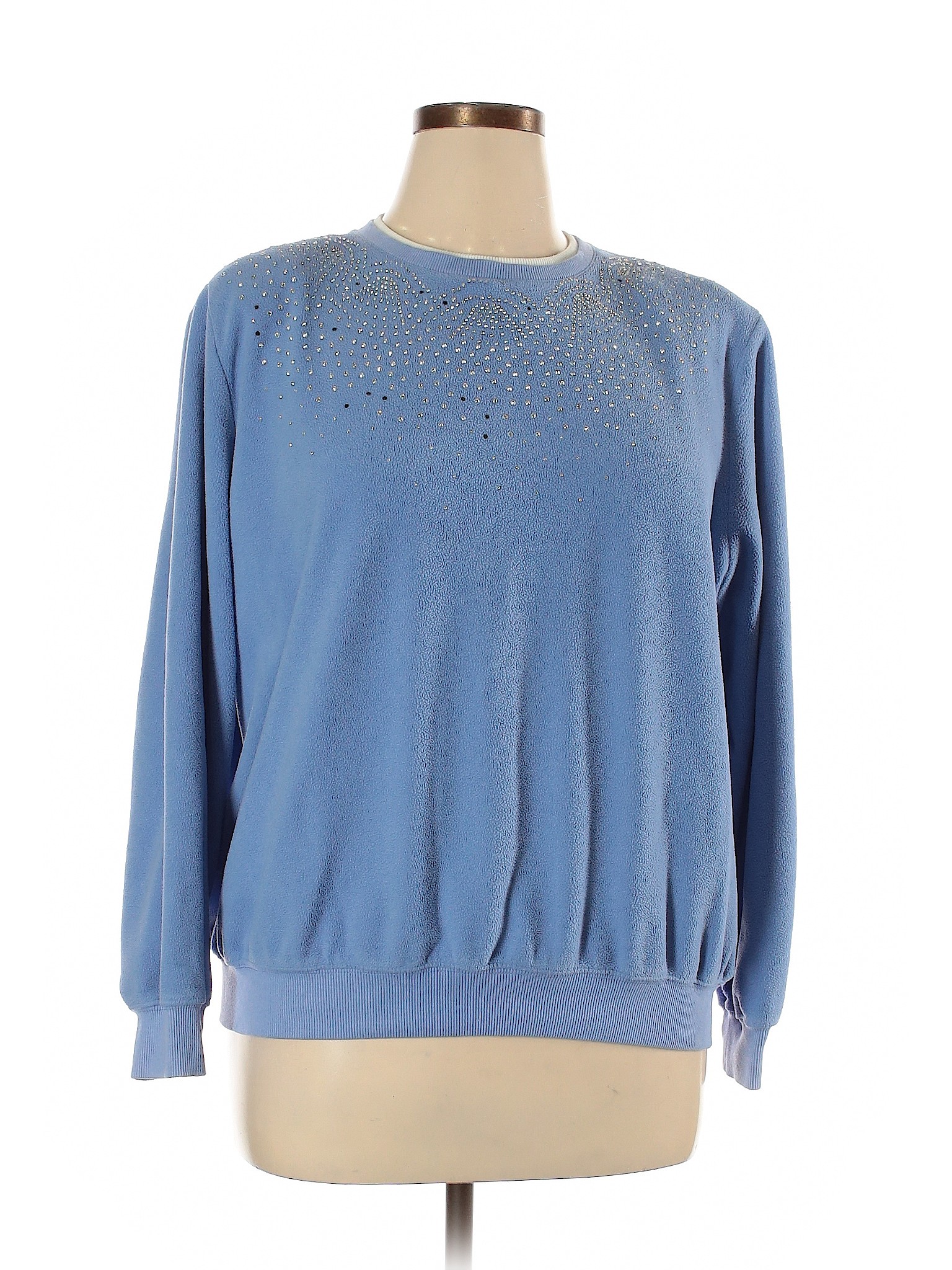 alfred dunner fleece sweatshirts