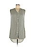 On The Road... 100% Rayon Green Sleeveless Blouse Size M - photo 1