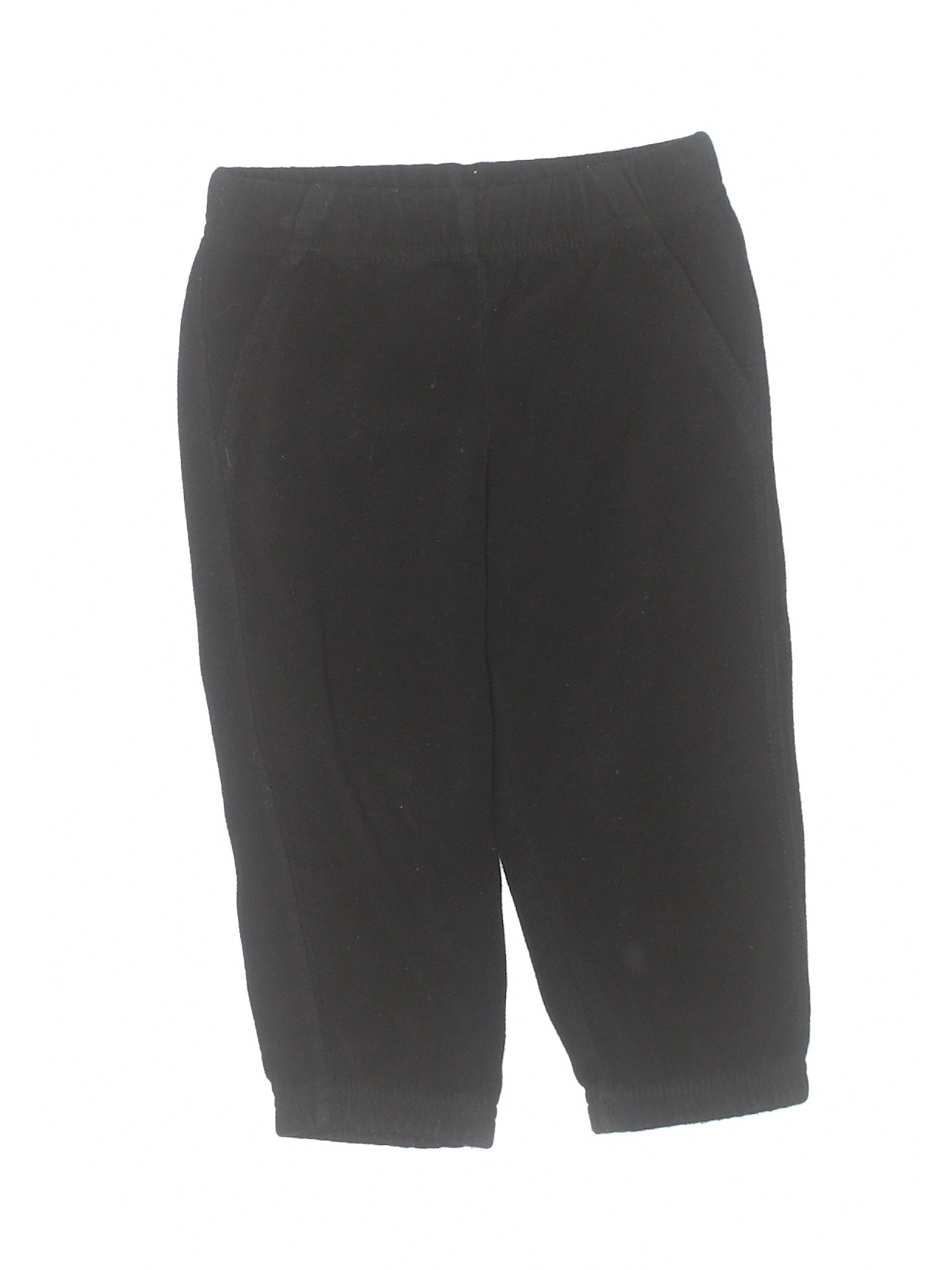 mens black fleece pants