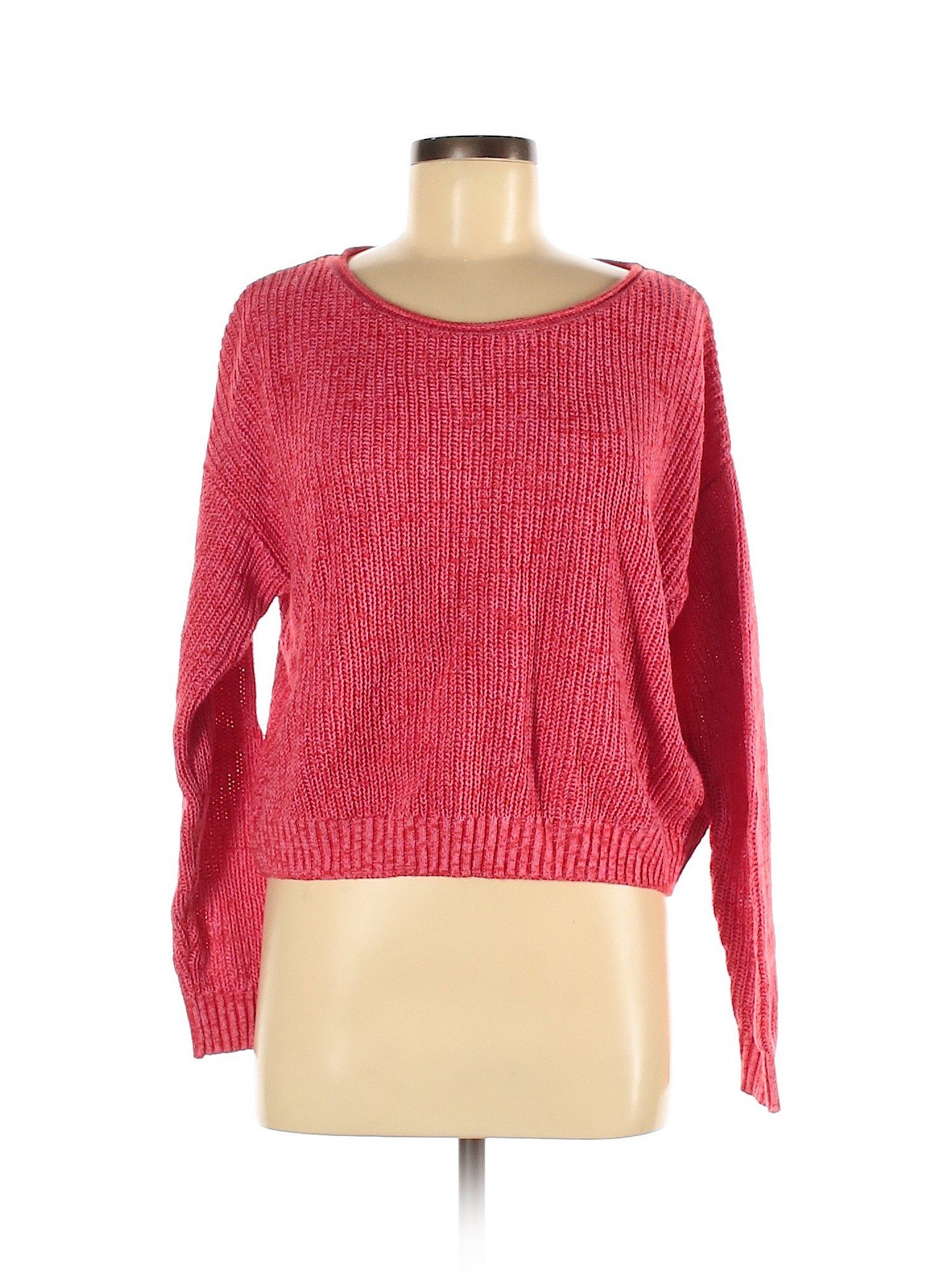 Wild Fable Women Red Pullover Sweater M | eBay