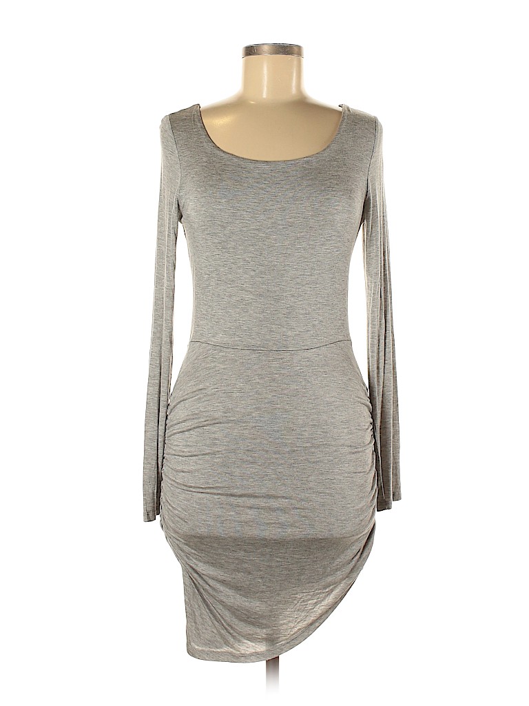 Lulu's Gray Casual Dress Size M - photo 1