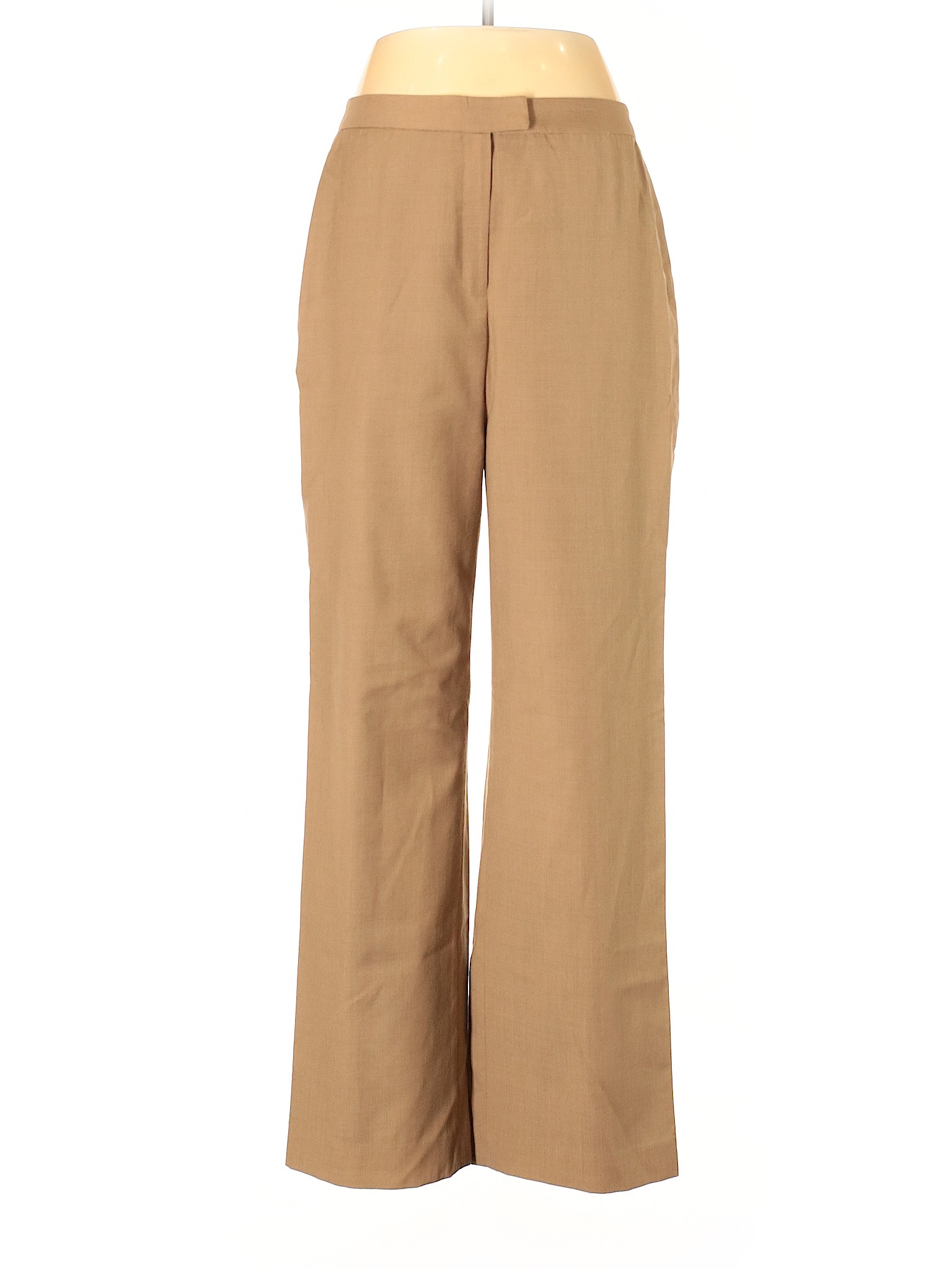 Jones New York Women Brown Wool Pants 12 | eBay