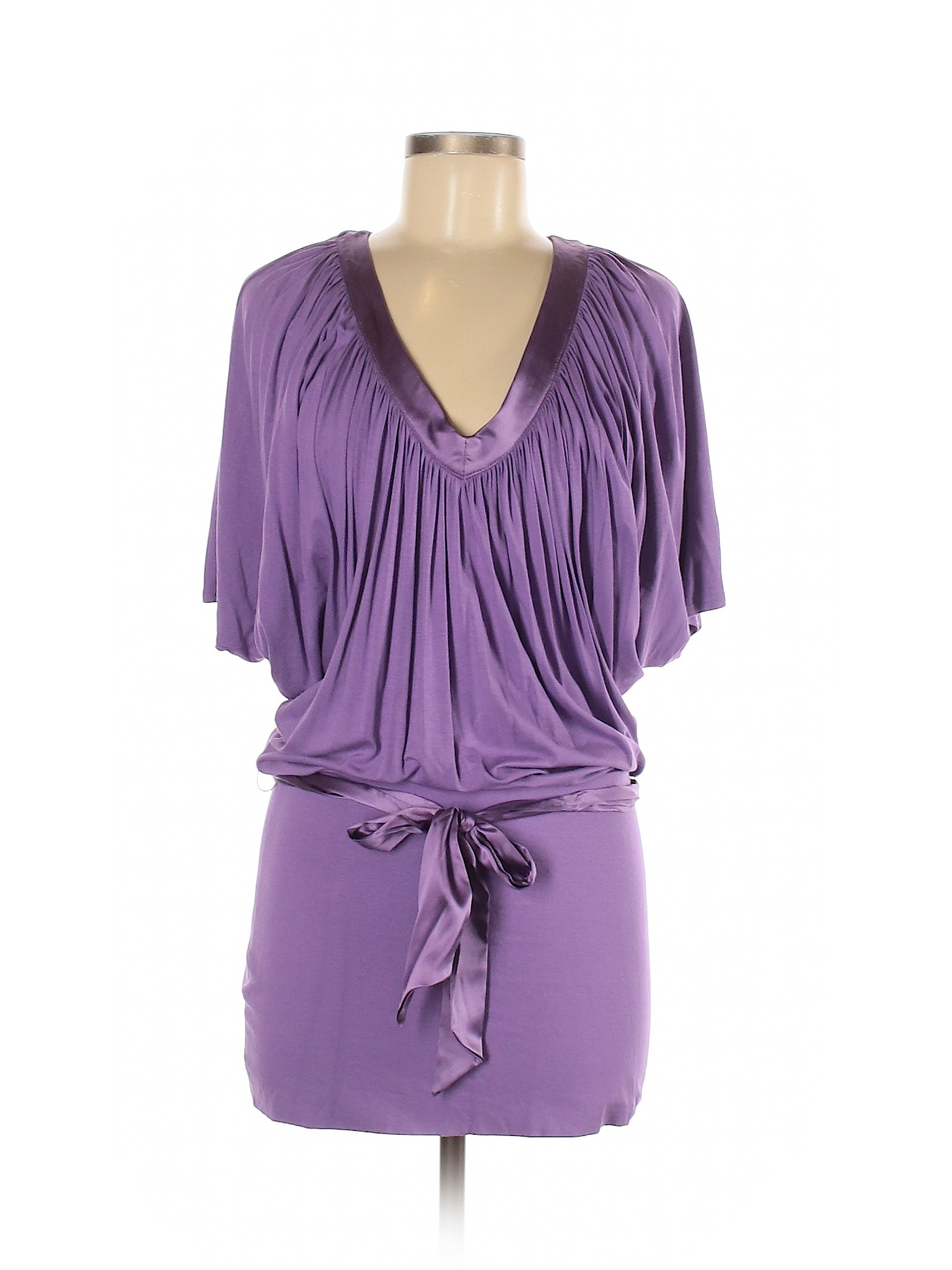 bebe purple dress