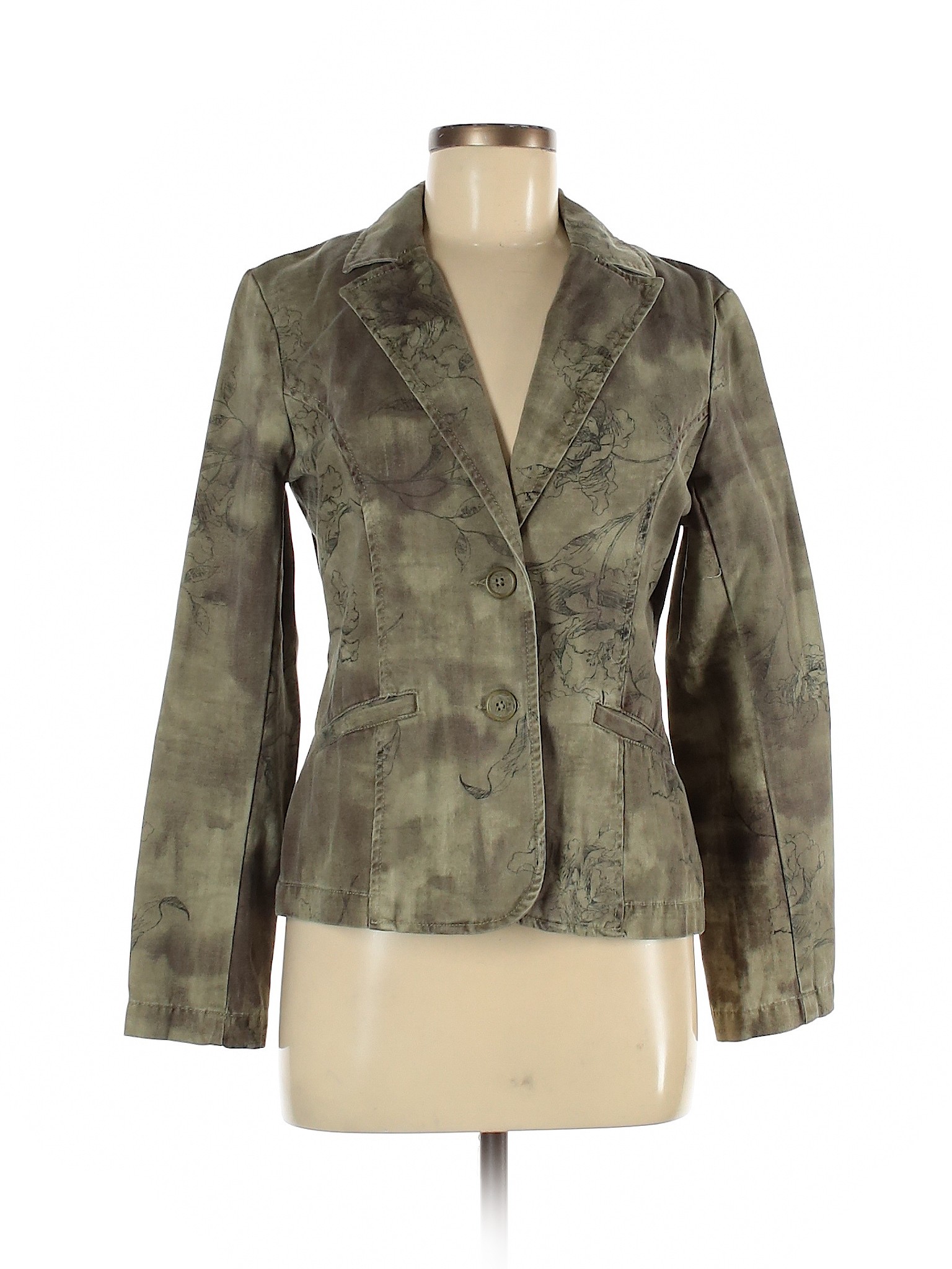 Havana Jack's Cafe Women Green Blazer 8 | eBay