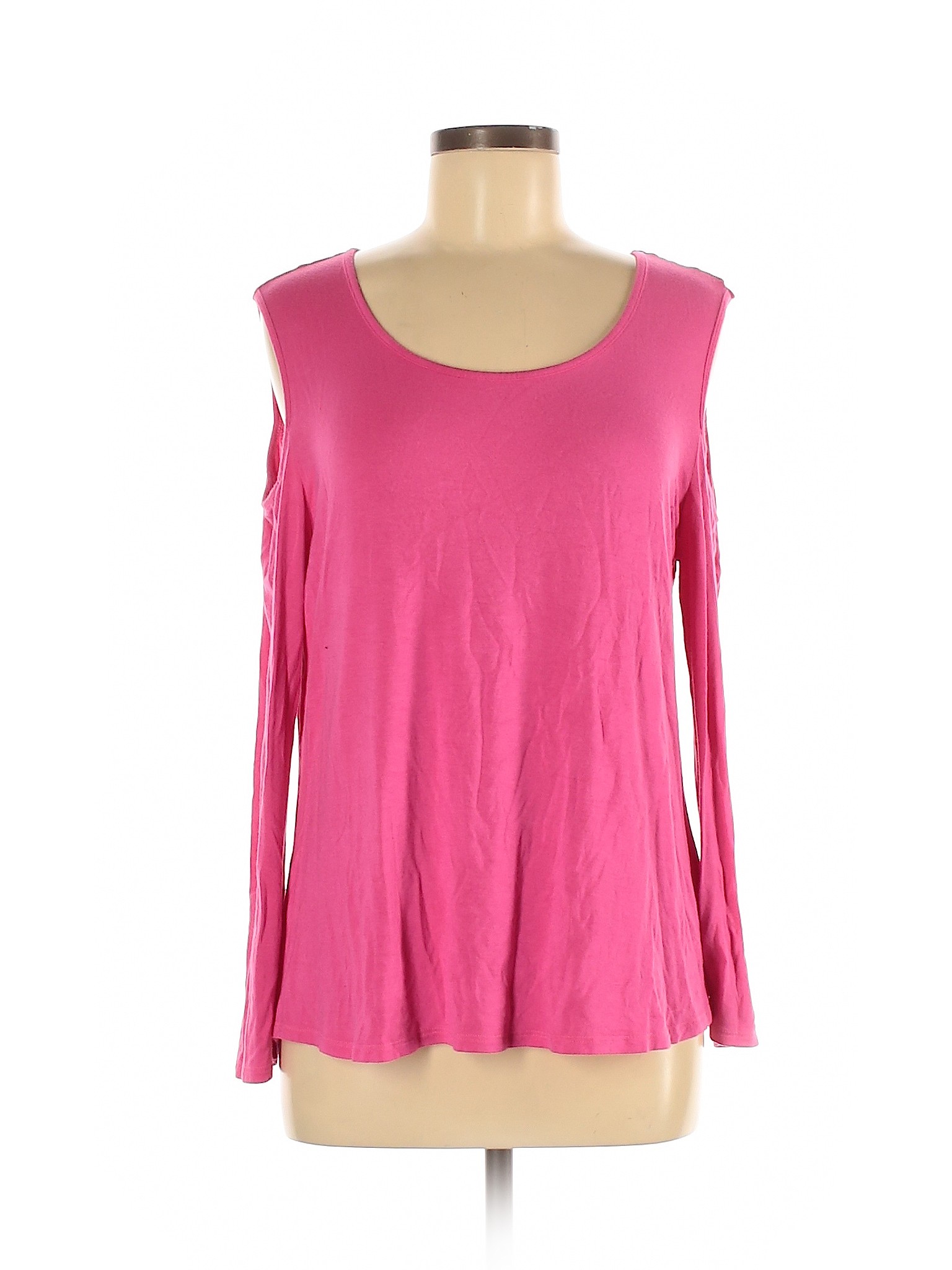 Como Vintage Women Pink Long Sleeve Top L | eBay