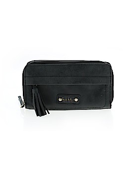 Nicole Miller Leather Wristlet