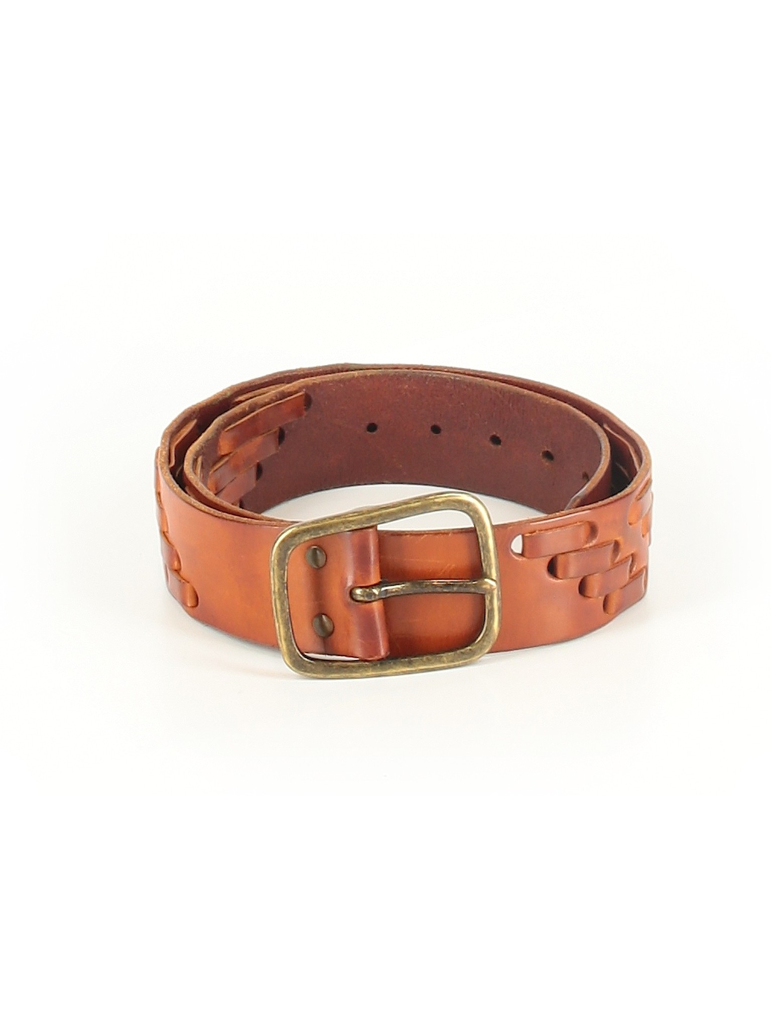Linea Pelle Women Brown Leather Belt XXS | eBay