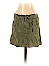 J.Crew 100% Cotton Solid Green Casual Skirt Size 4 - photo 1