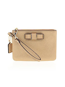 Coach Factory Leather Wristlet