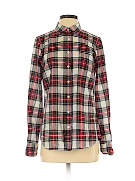 J.Crew Factory Store Long Sleeve Button-Down Shirt (view 1)