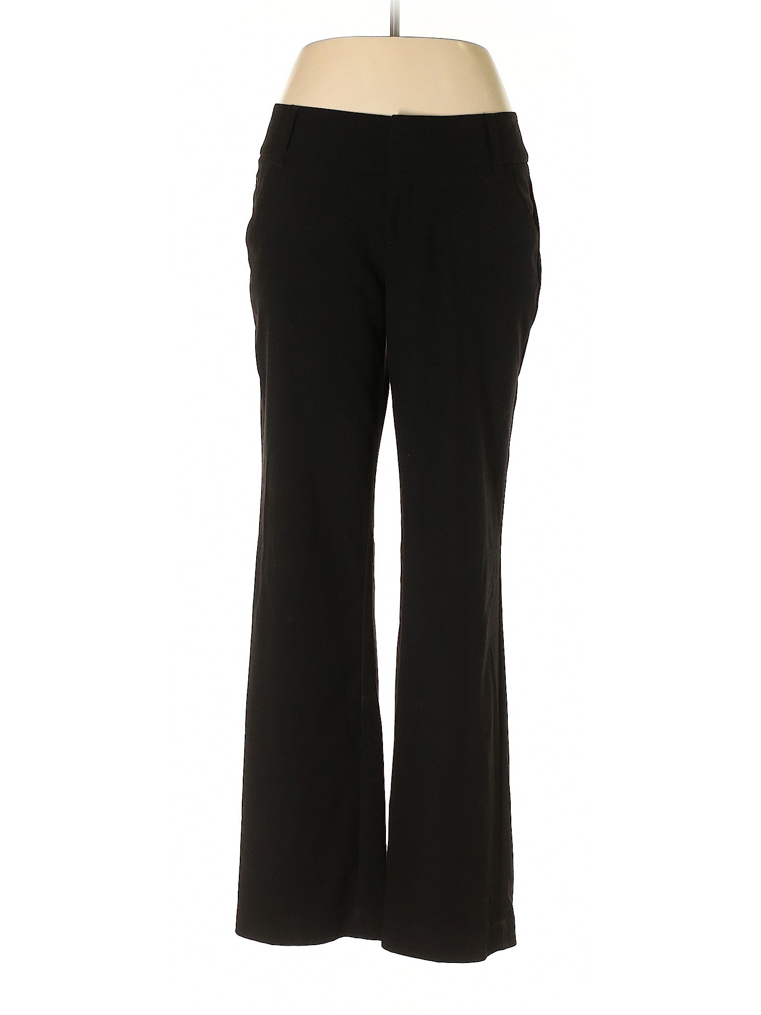 Daisy Fuentes Women Black Dress Pants 10 | eBay