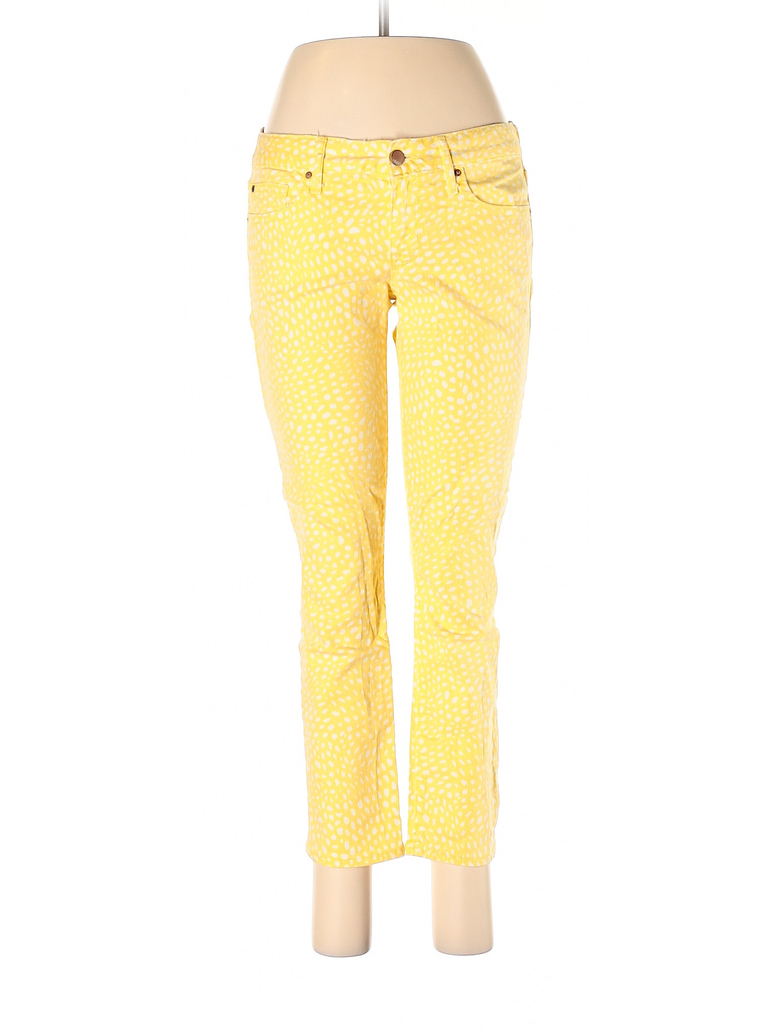 Gap Women Yellow Jeans 28 W Petites | eBay