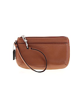 Coach Factory Leather Wristlet