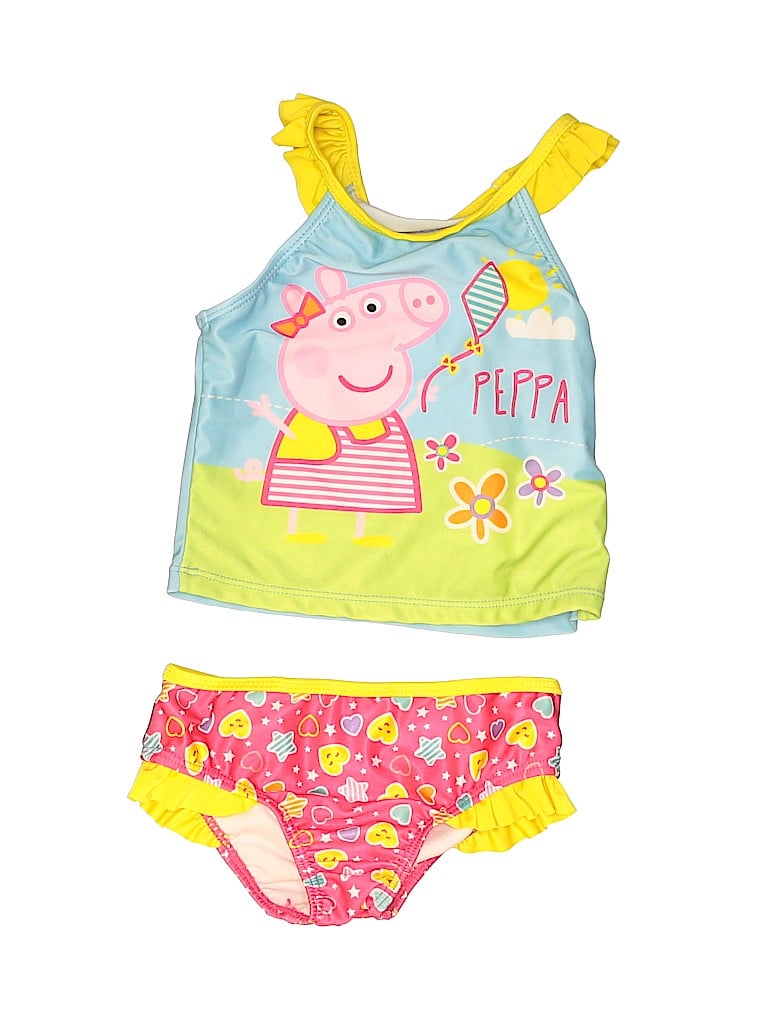 Peppa Pig Yellow Two Piece Swimsuit Size 4T - 30% off | thredUP