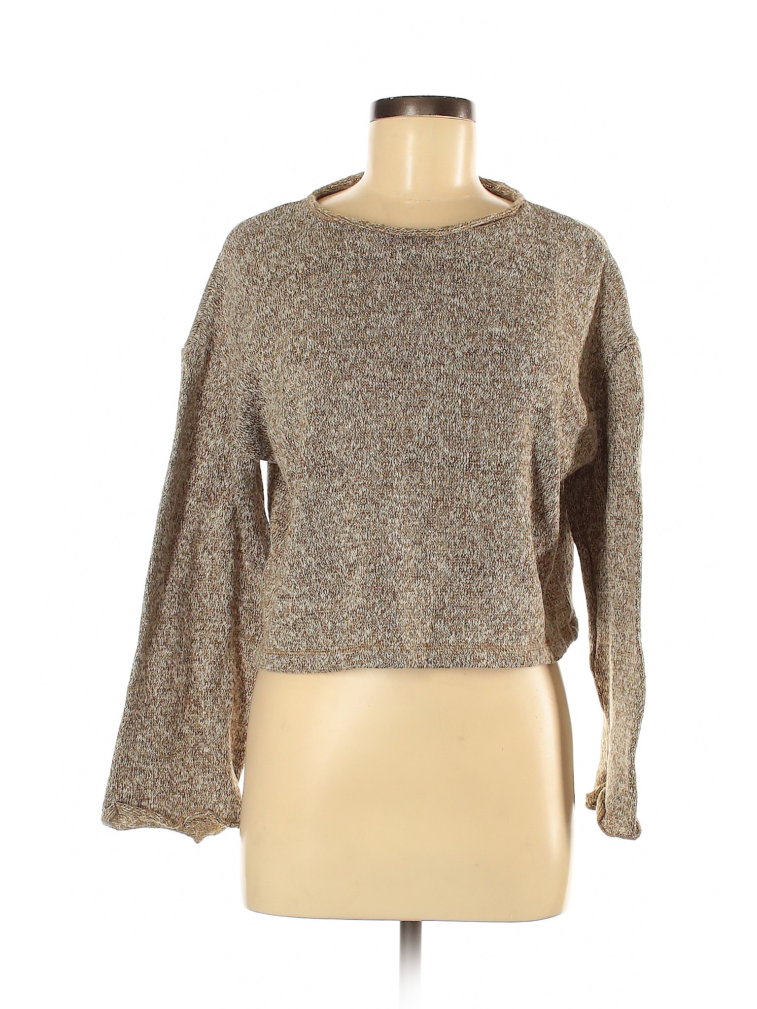 Zara Basic Women Brown Pullover Sweater L | eBay