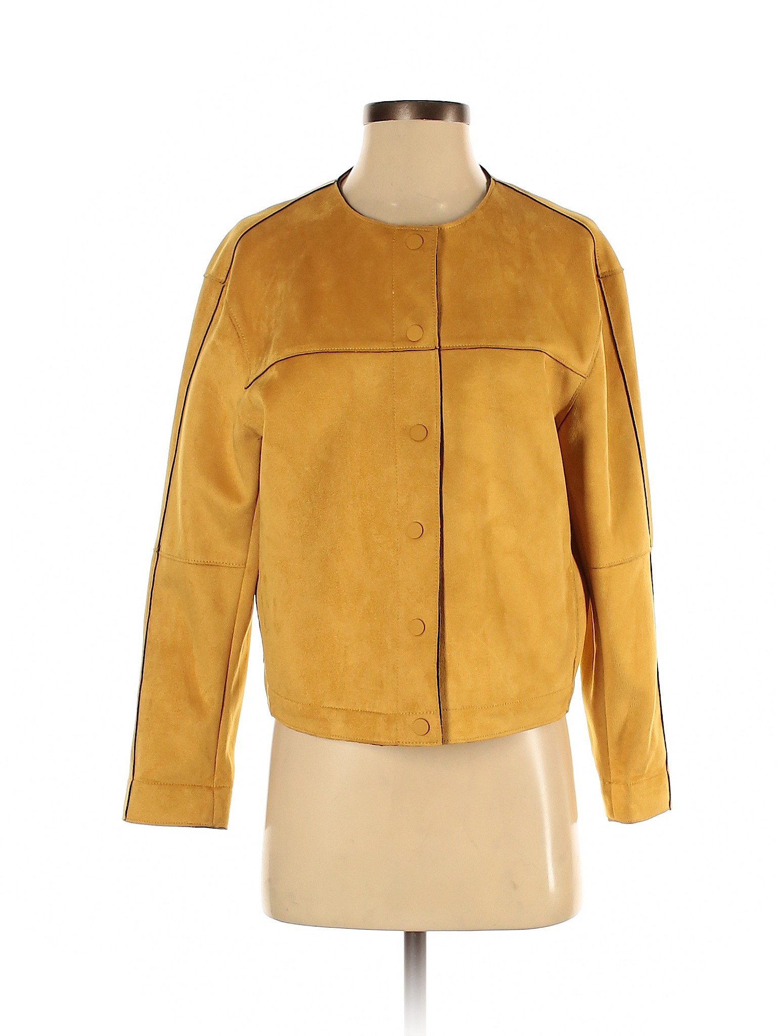 zara yellow jacket women's