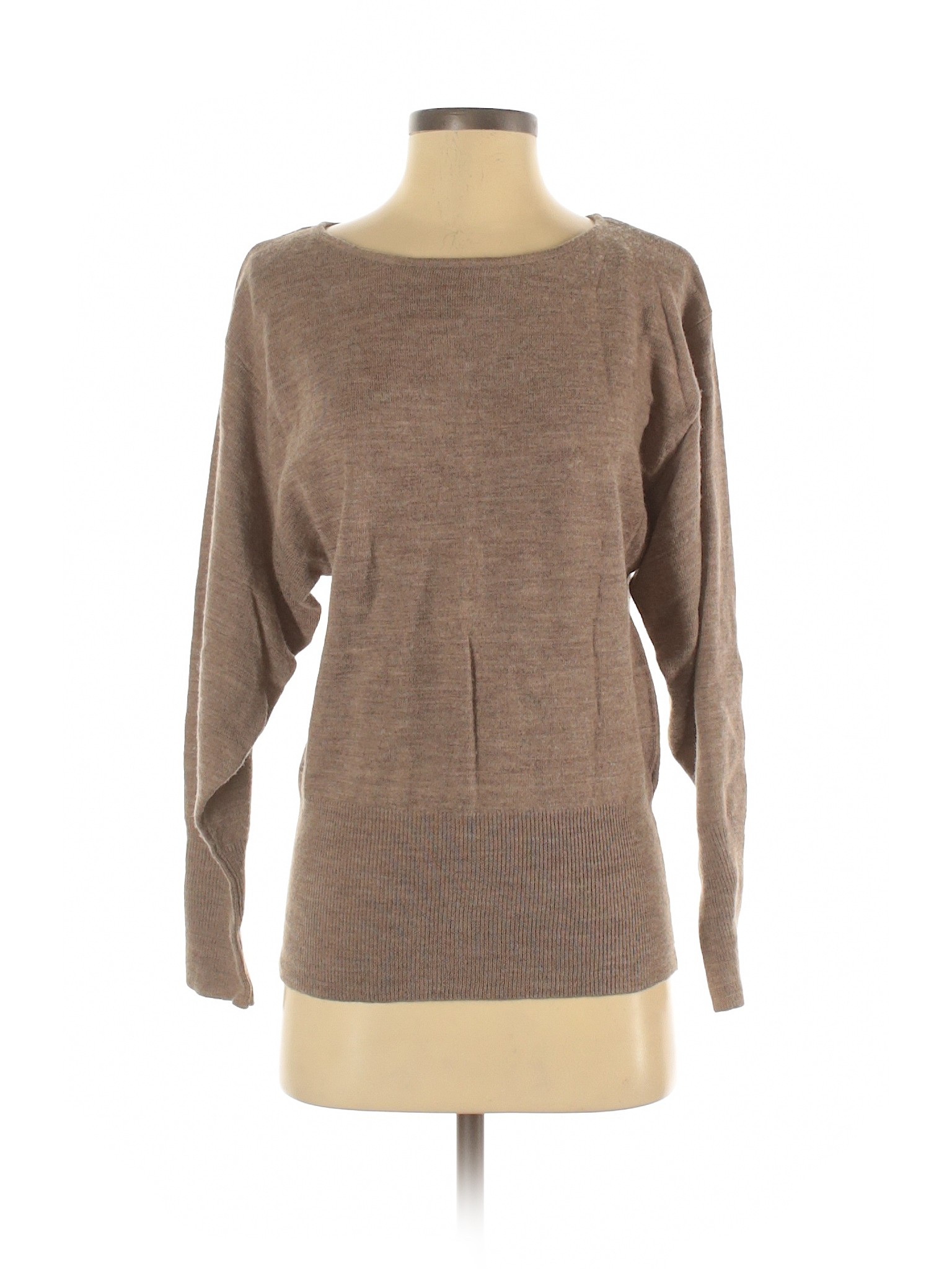 Cynthia Rowley TJX Women Brown Wool Pullover Sweater S | eBay