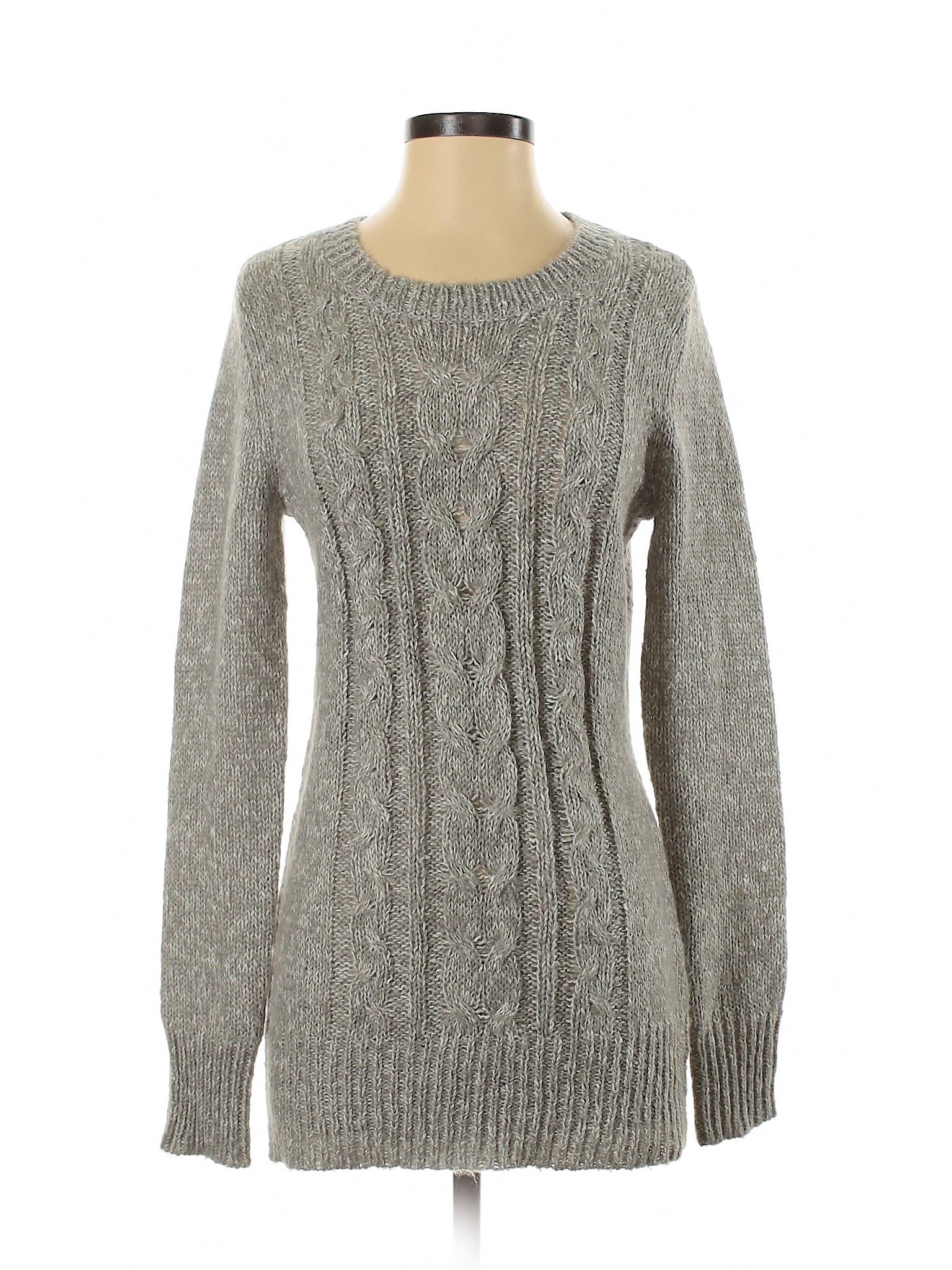 NWT St. John's Bay Women Gray Pullover Sweater S | eBay