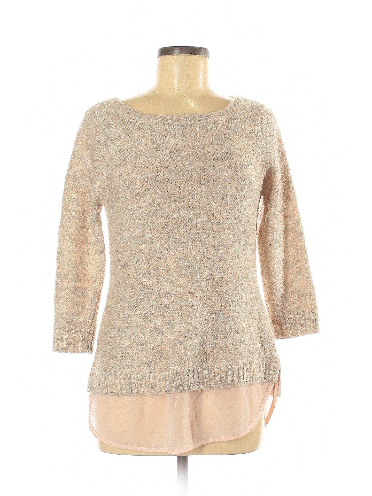 NWT Roz & Ali Women Brown Pullover Sweater M | eBay