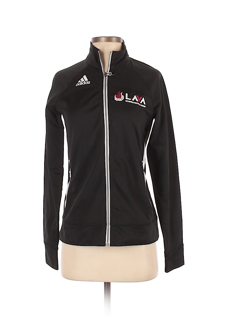Adidas 100% Polyester Solid Black Track Jacket Size XS - 79% off | thredUP