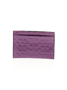 Coach Factory Leather Card Holder