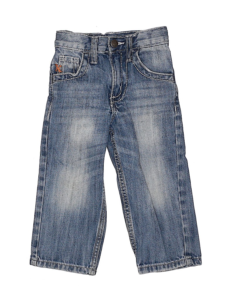 Unbranded 100% Cotton Blue Jeans Size 3T - photo 1