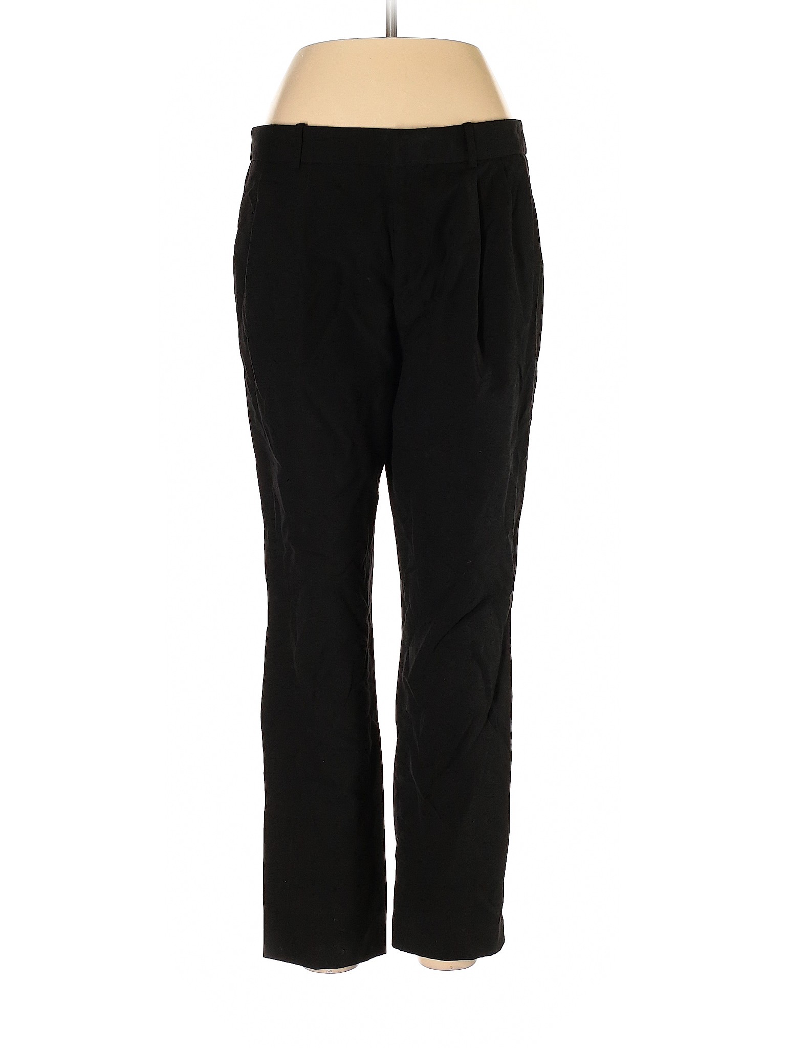 Madewell Women Black Wool Pants 8 | eBay