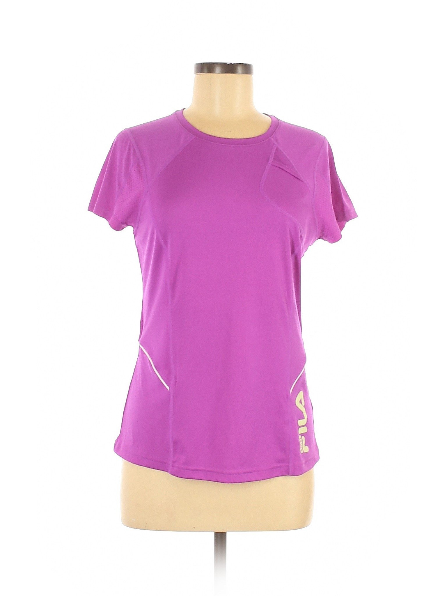 Fila Sport Women Purple Active T-Shirt M | eBay