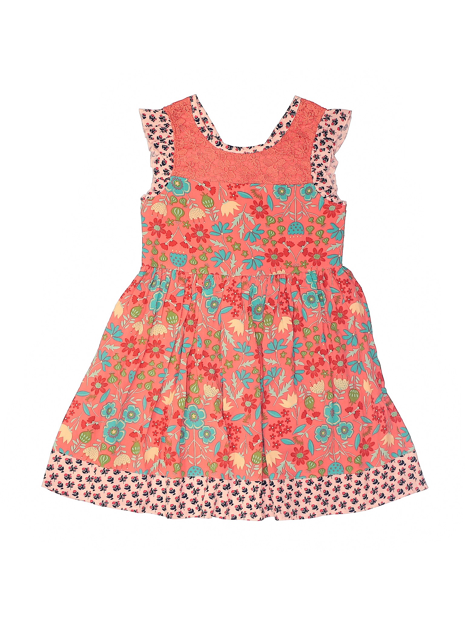 Matilda Jane Print Pink Dress Size 8 - 42% off | thredUP