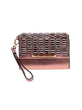 B Brian Atwood Leather Wristlet