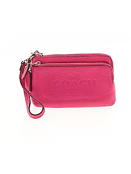 Coach Factory Leather Wristlet
