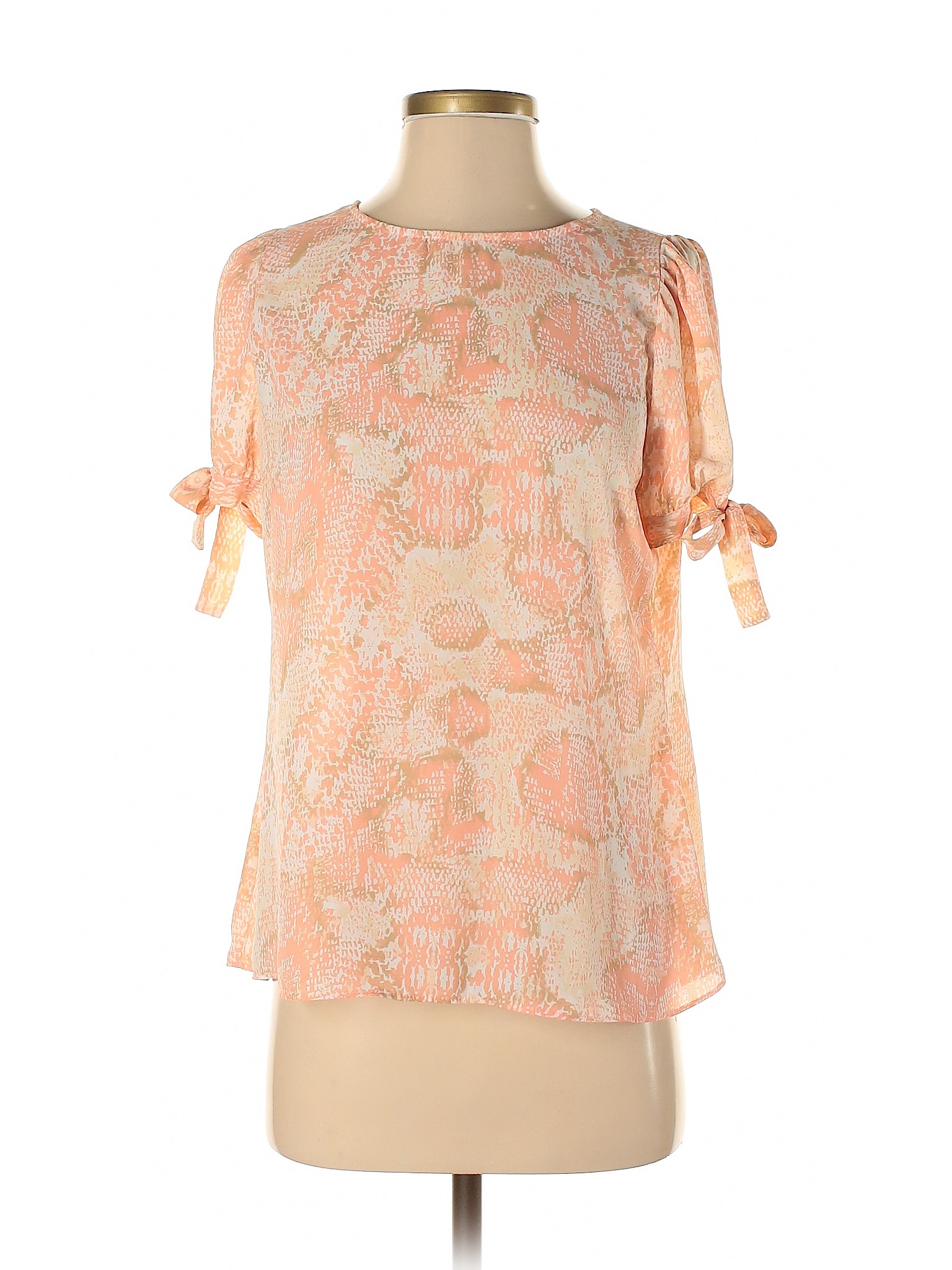 Worthington Women Pink Short Sleeve Blouse S | eBay
