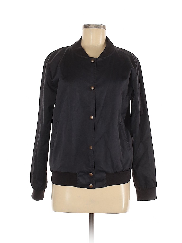 Brandy Melville Solid Blue Jacket Size M 55 off thredUP