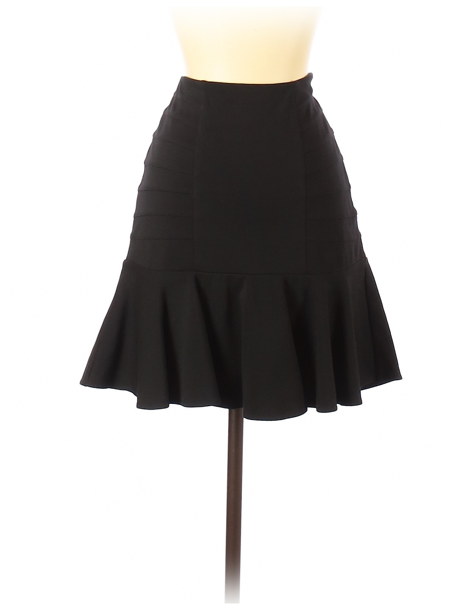 Ann Taylor Women Black Casual Skirt 0 | eBay