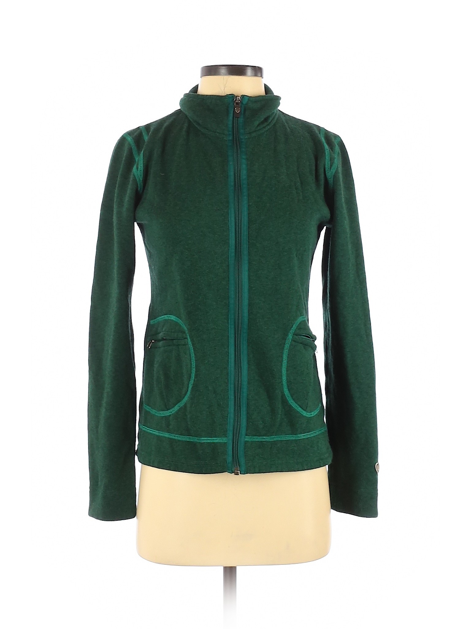 Kuhl Solid Green Track Jacket Size S - 71% off | thredUP