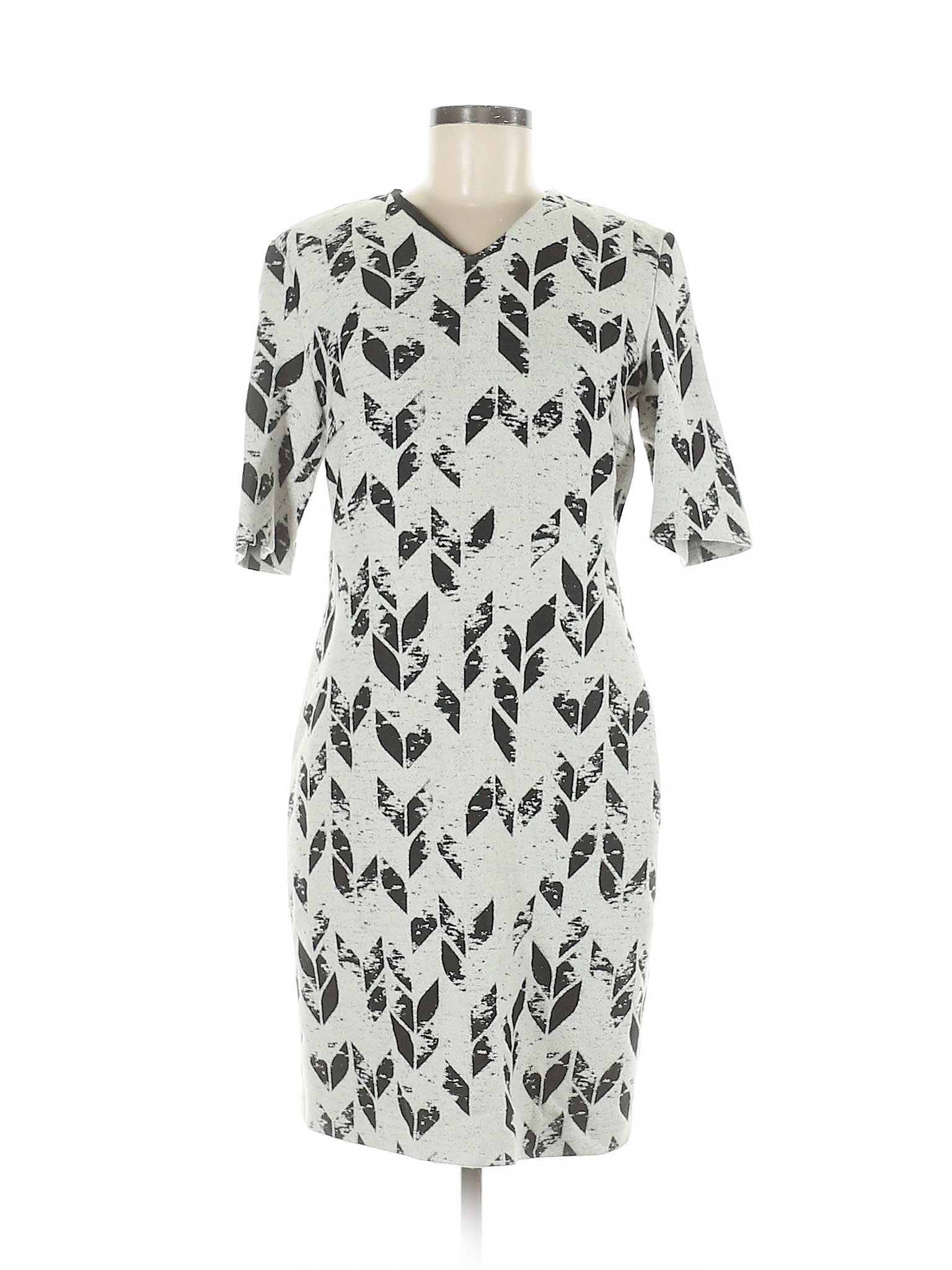 BOSS by HUGO BOSS Women Gray Casual Dress 8 | eBay