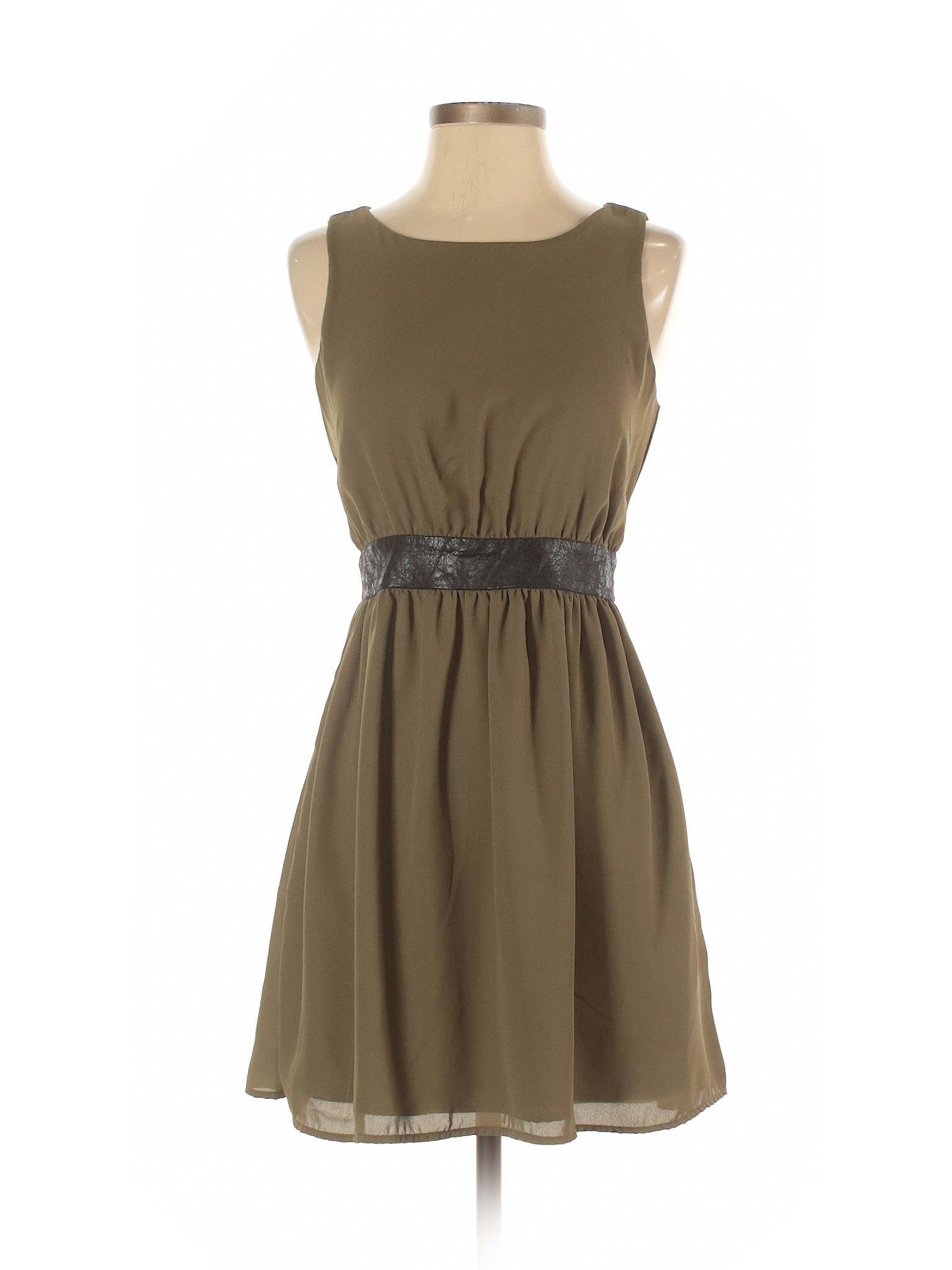 Monteau Women Green Casual Dress S | eBay