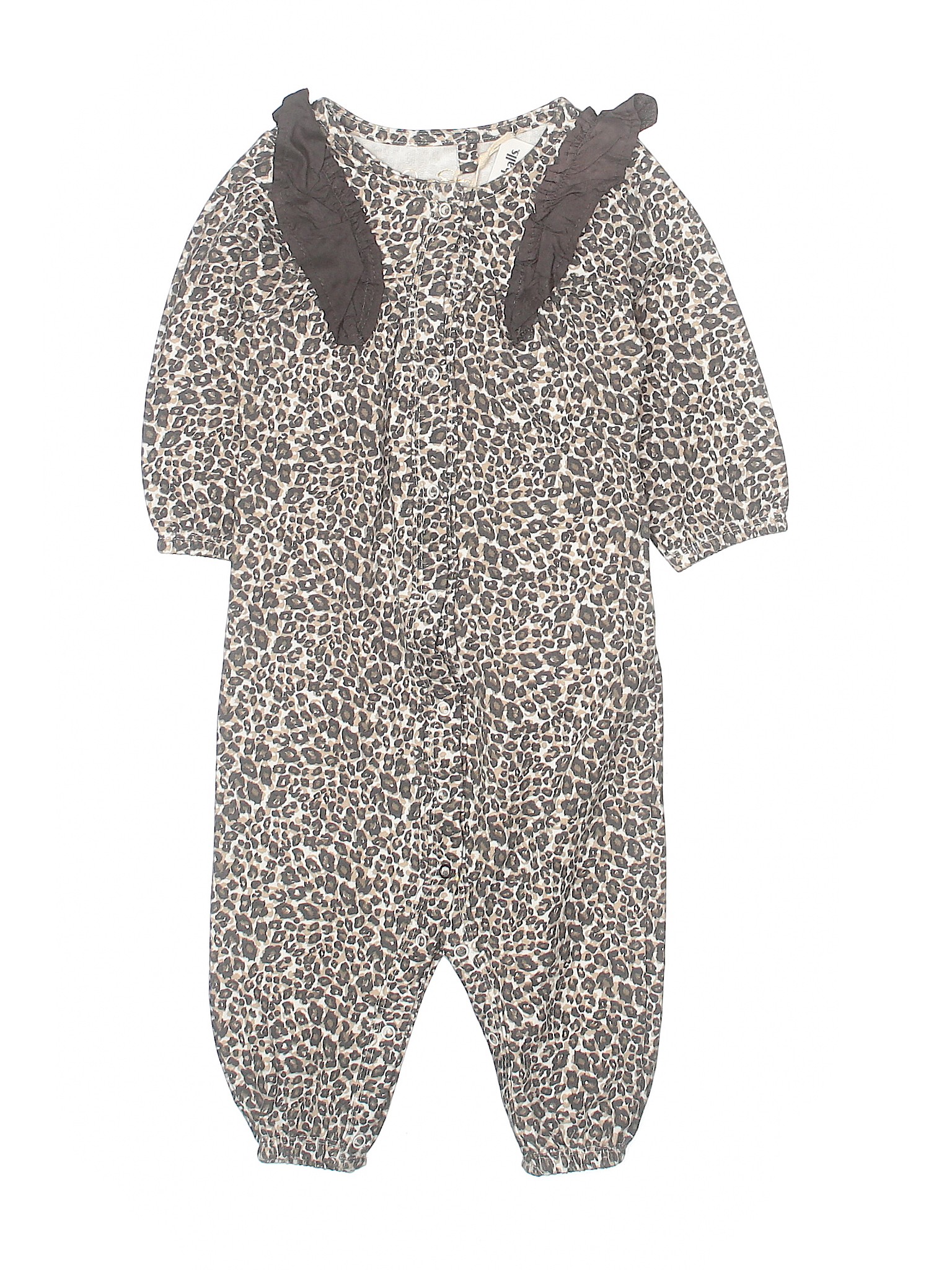 Jessica Simpson Baby Infant Girl's One Piece Coveralls Creeper 3/6 or 6/9 Months