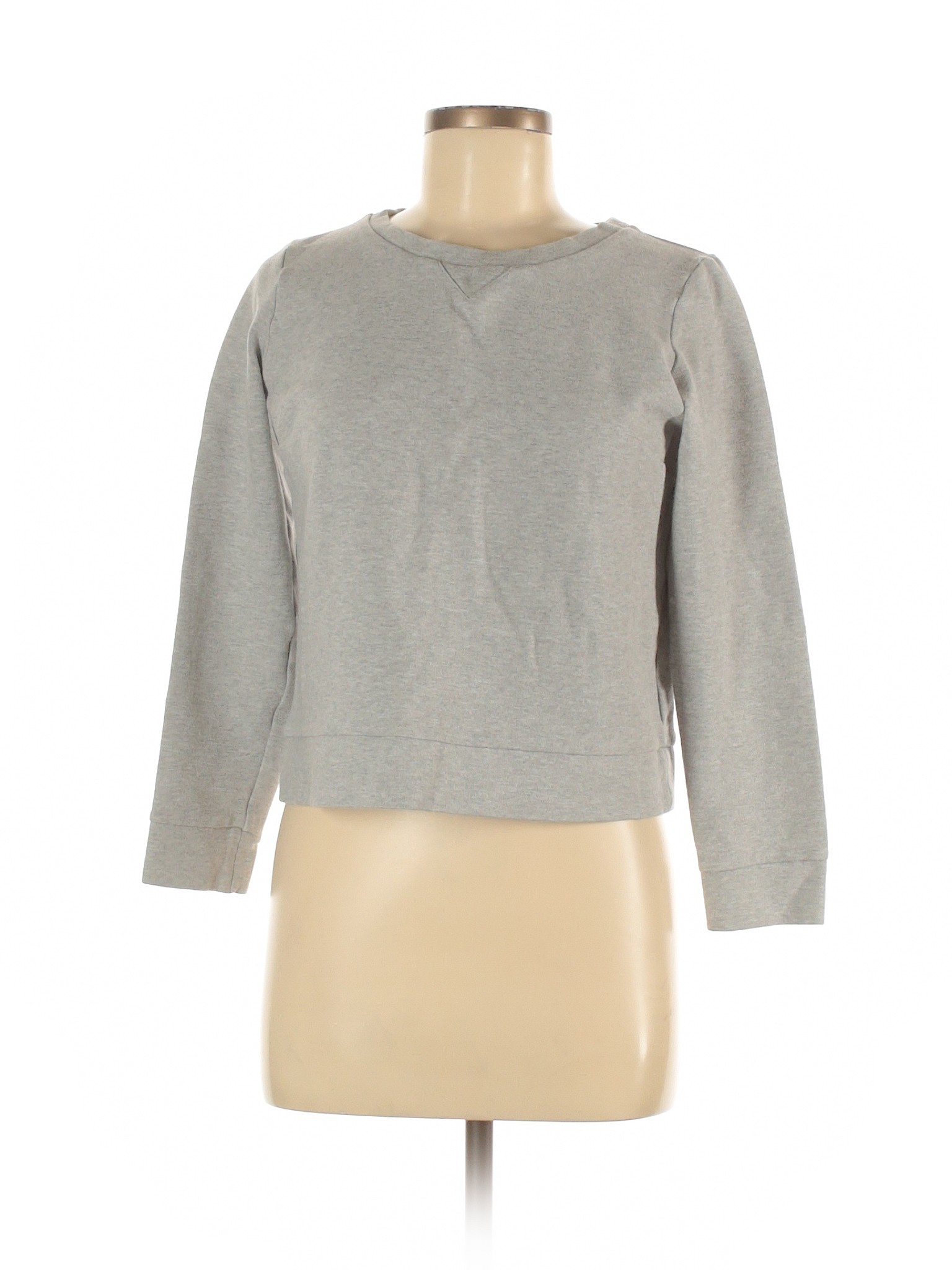 Club Monaco Women Gray Sweatshirt M | eBay