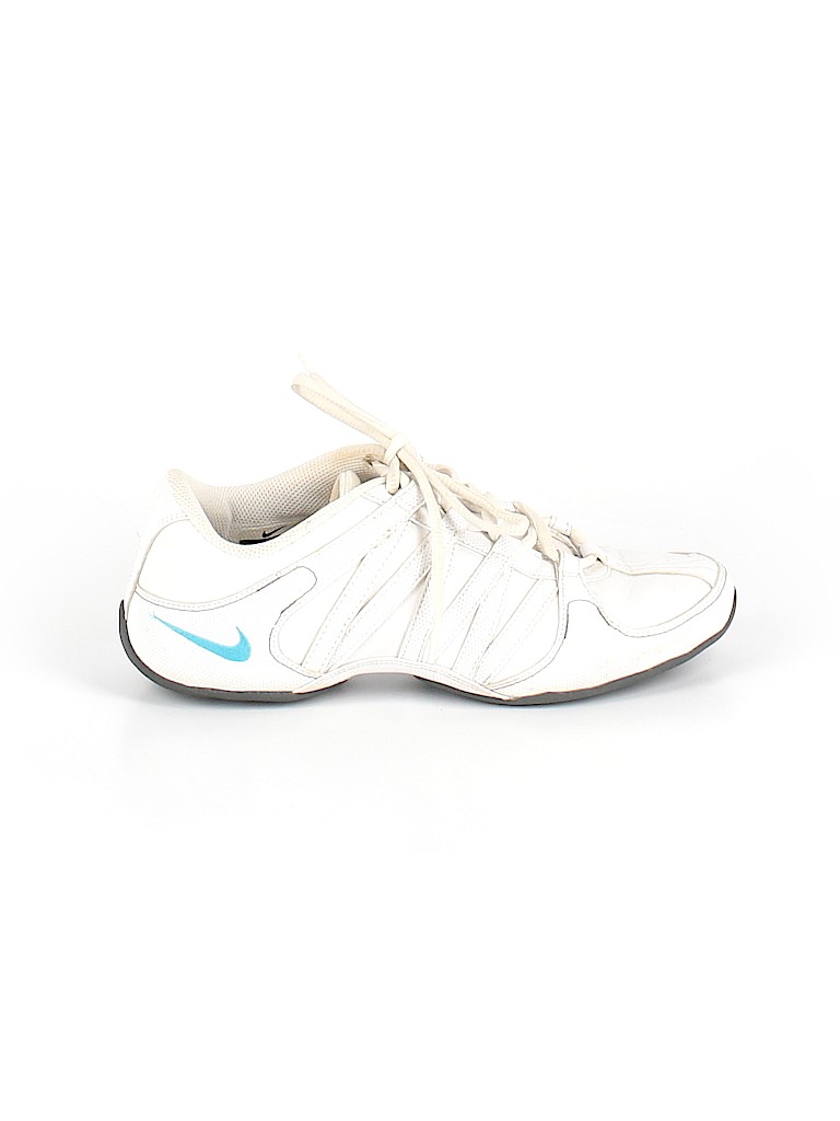 solid white nikes