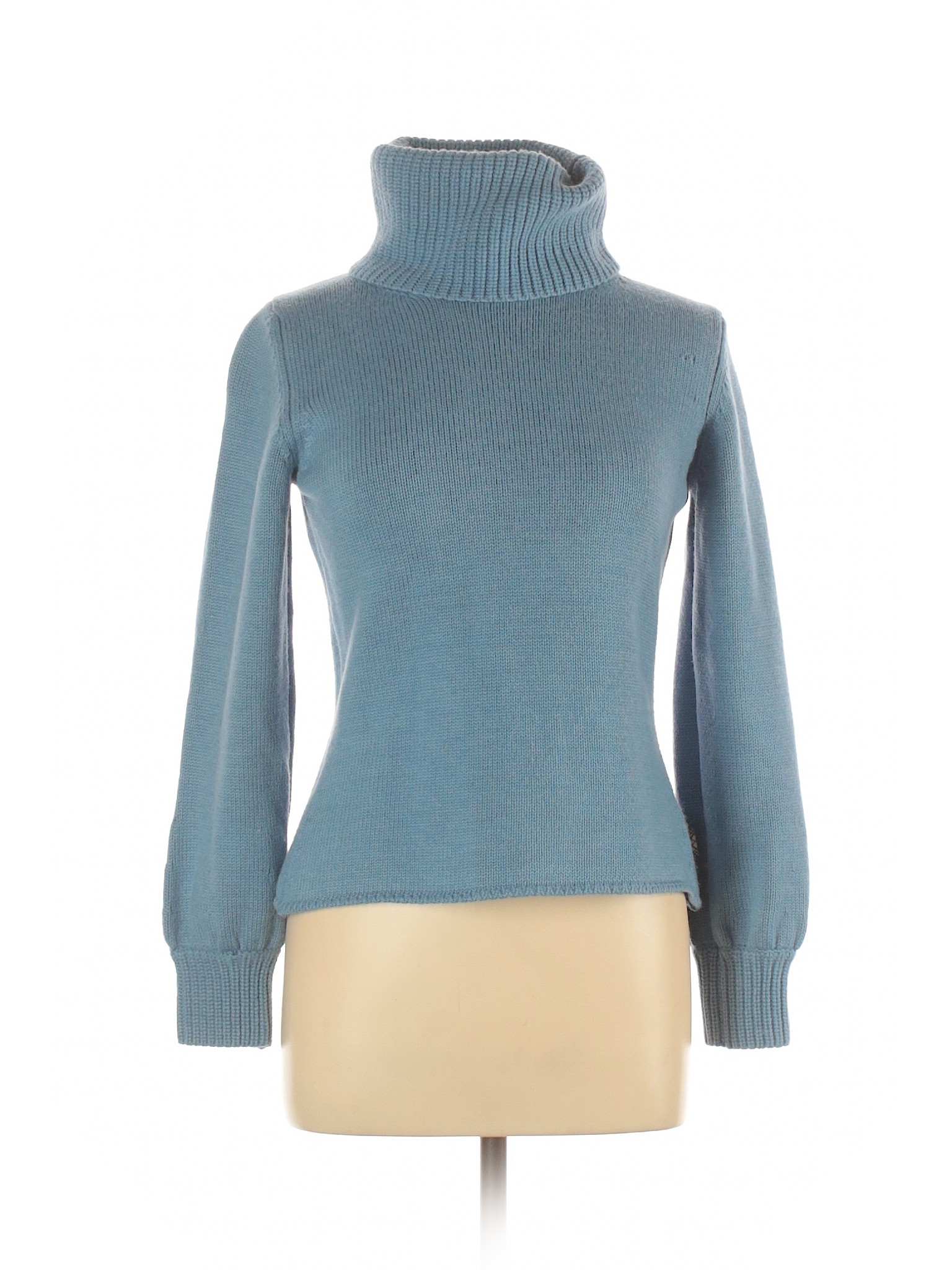Burberry Women Blue Wool Pullover Sweater L | eBay