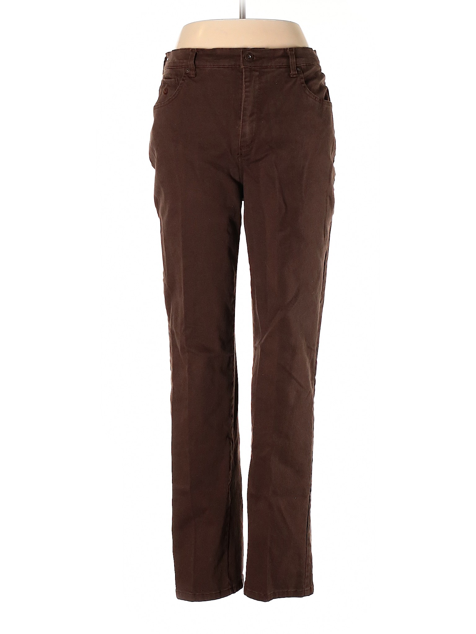 Gloria Vanderbilt Women Brown Jeans 12 | eBay