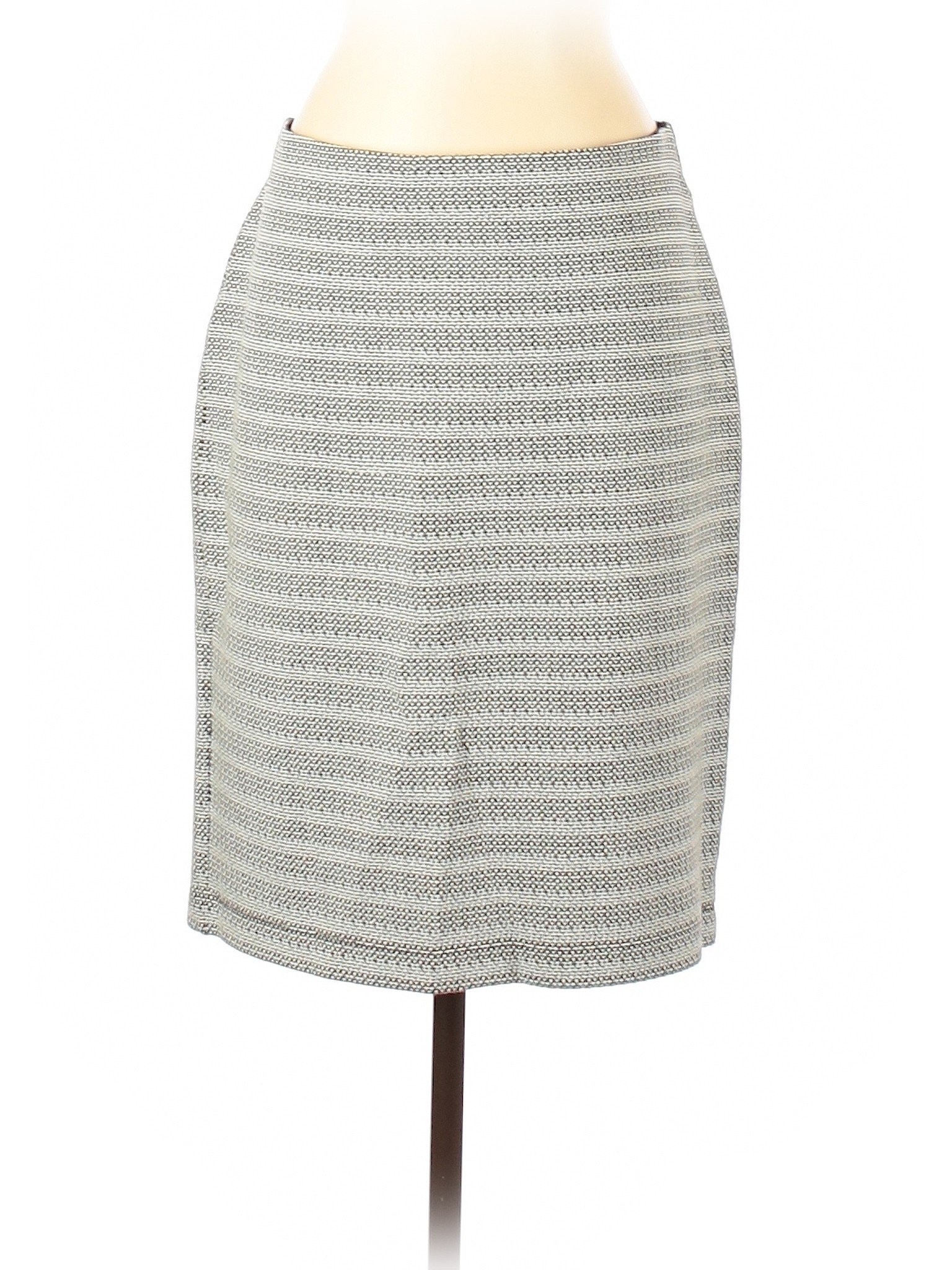 Ann Taylor LOFT Women Gray Casual Skirt M | eBay