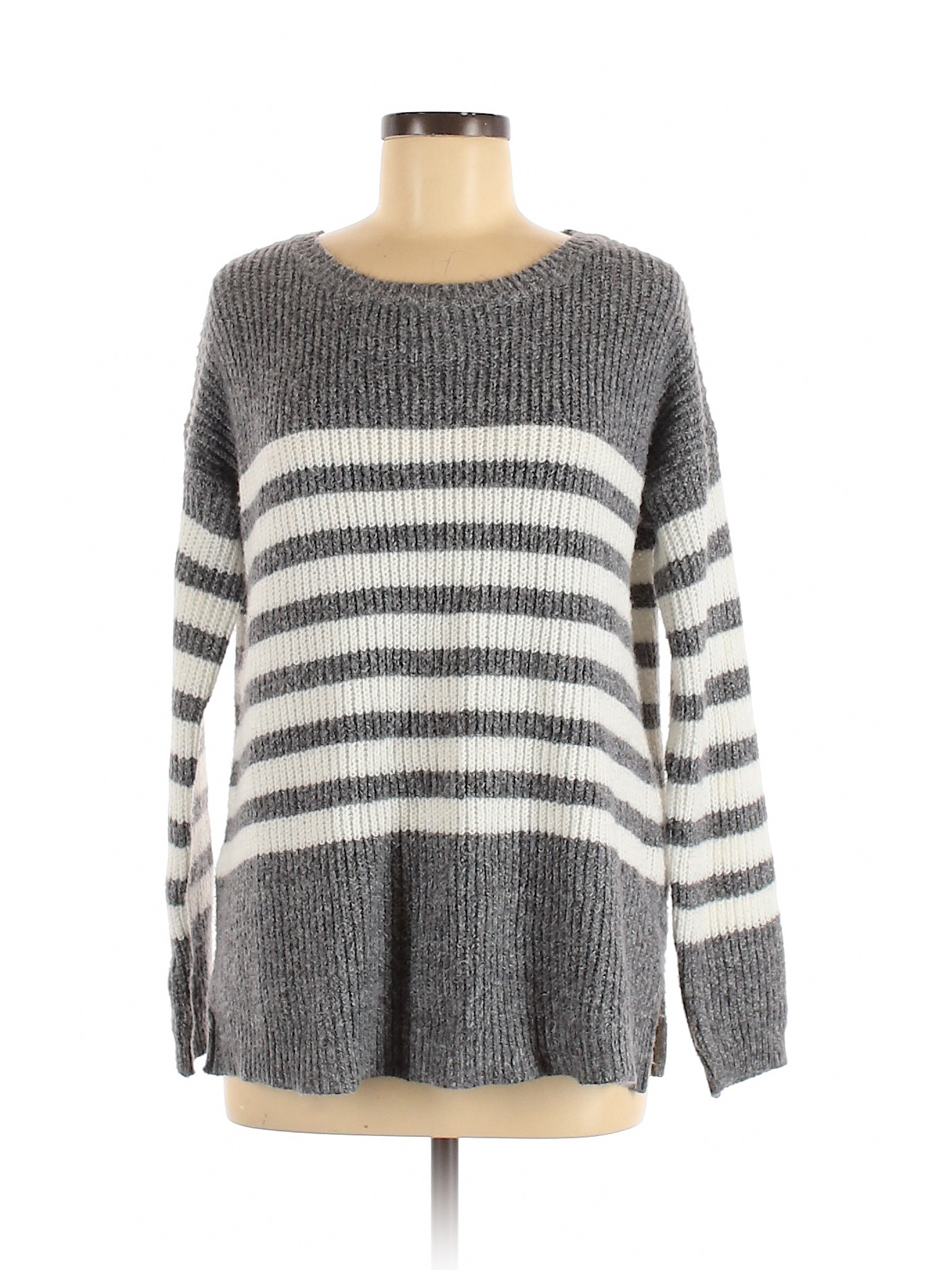 Staccato Women Gray Pullover Sweater M | eBay