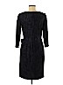 David Meister Solid Black Casual Dress Size 6 - photo 2
