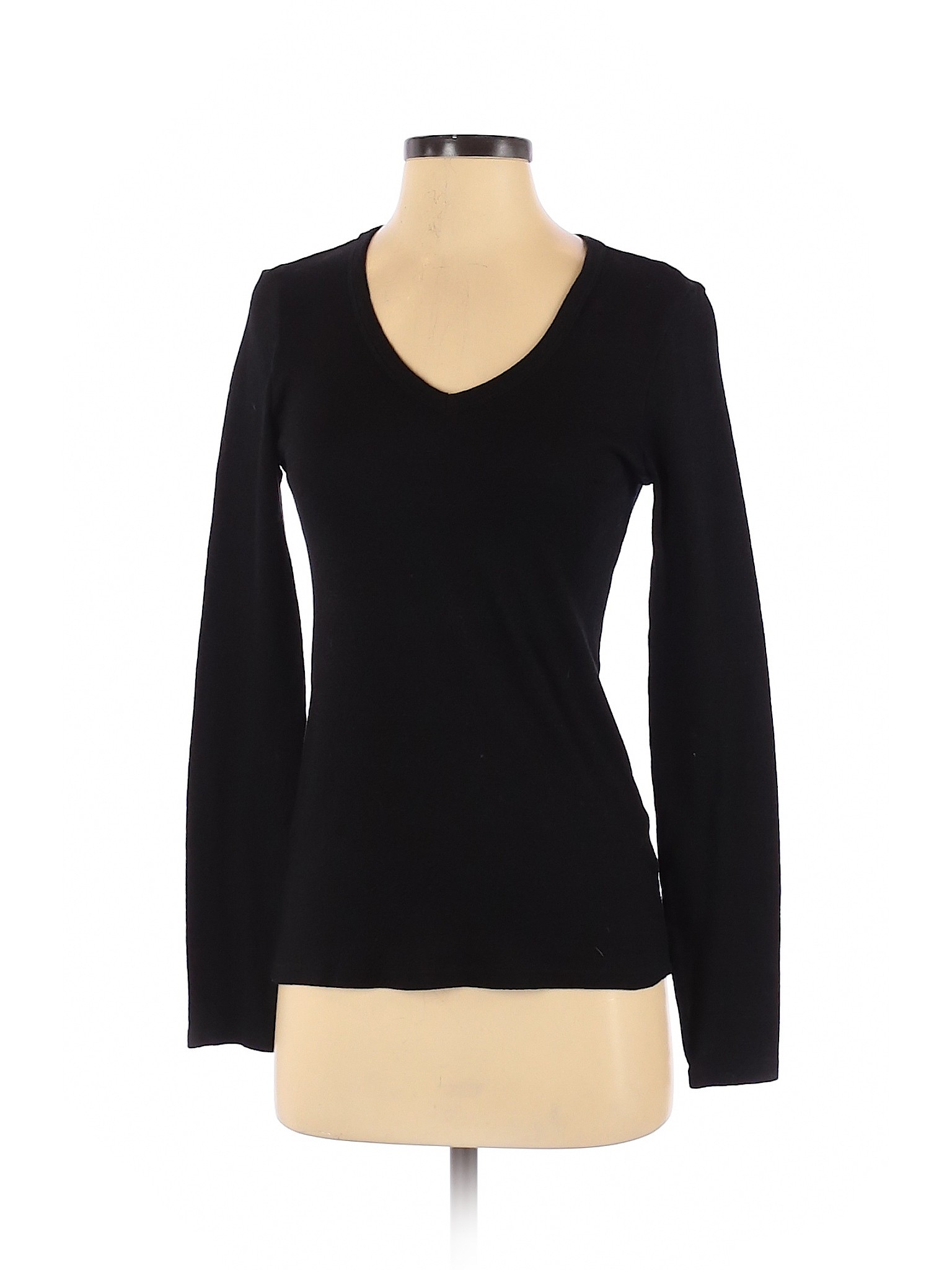Michael Stars Women Black Long Sleeve T-Shirt XS | eBay