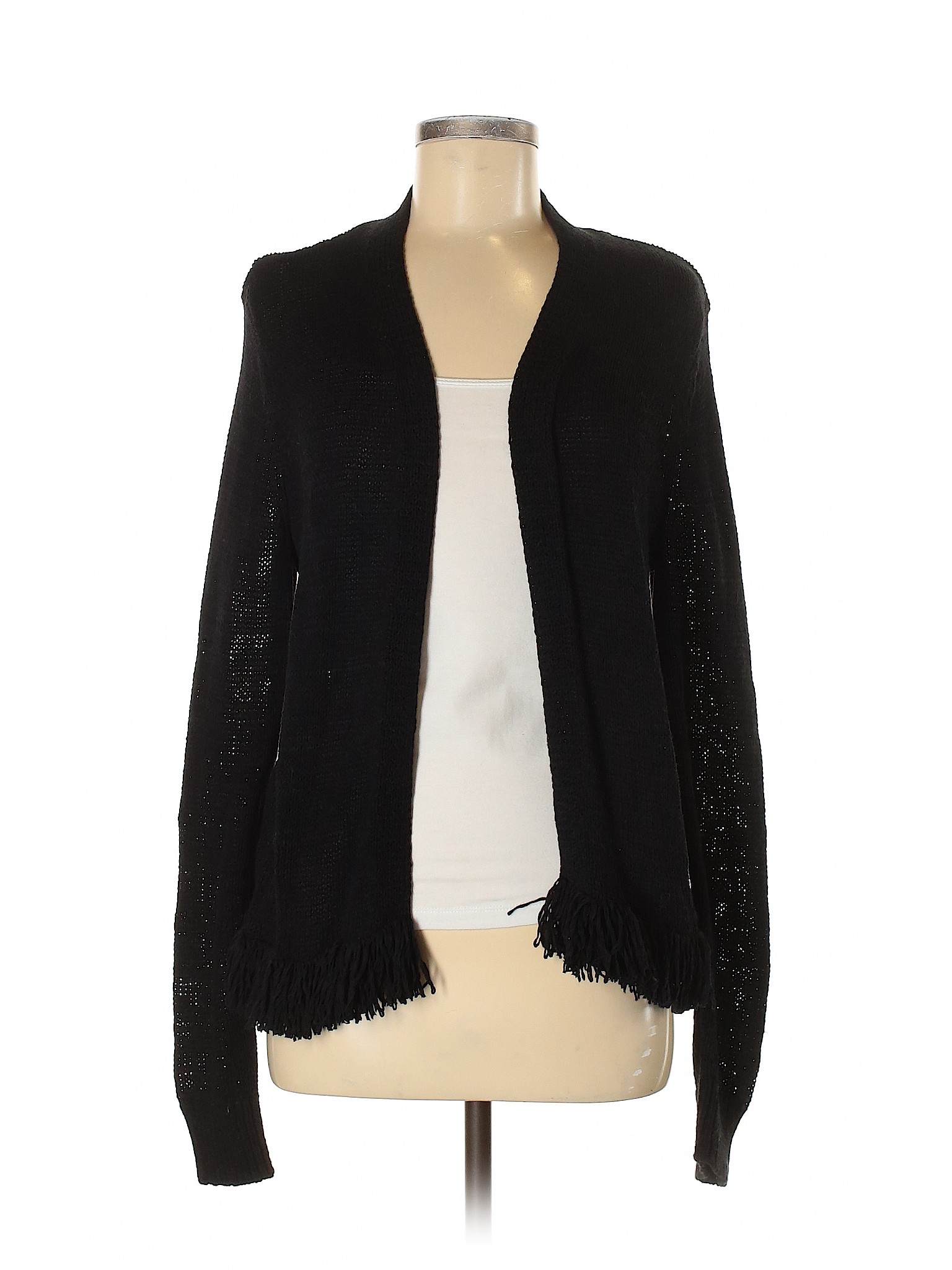 NWT Ann Taylor LOFT Women Black Cardigan M | eBay