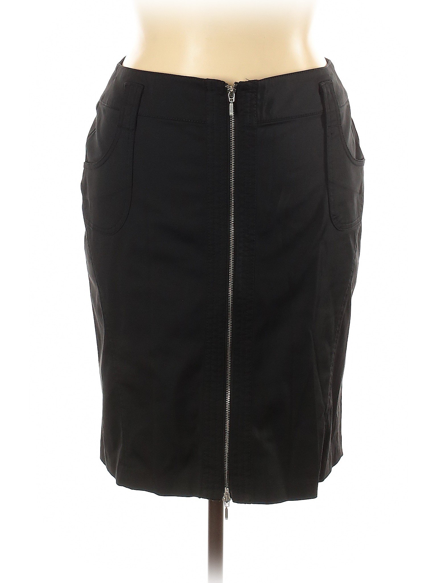 Dalia Collection Women Black Casual Skirt 14 | eBay