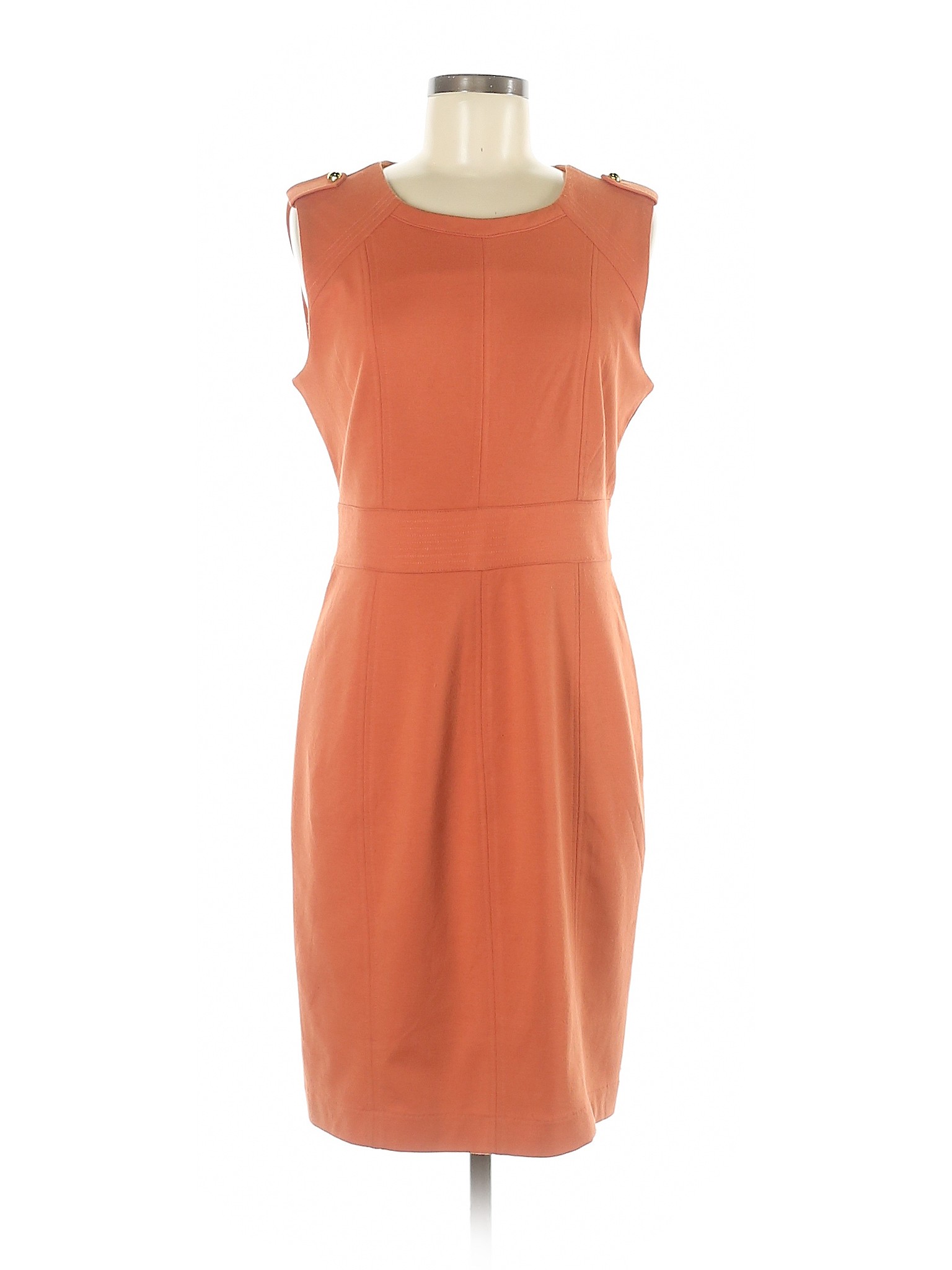 Banana Republic Factory Store Women Orange Casual Dress 8 | eBay