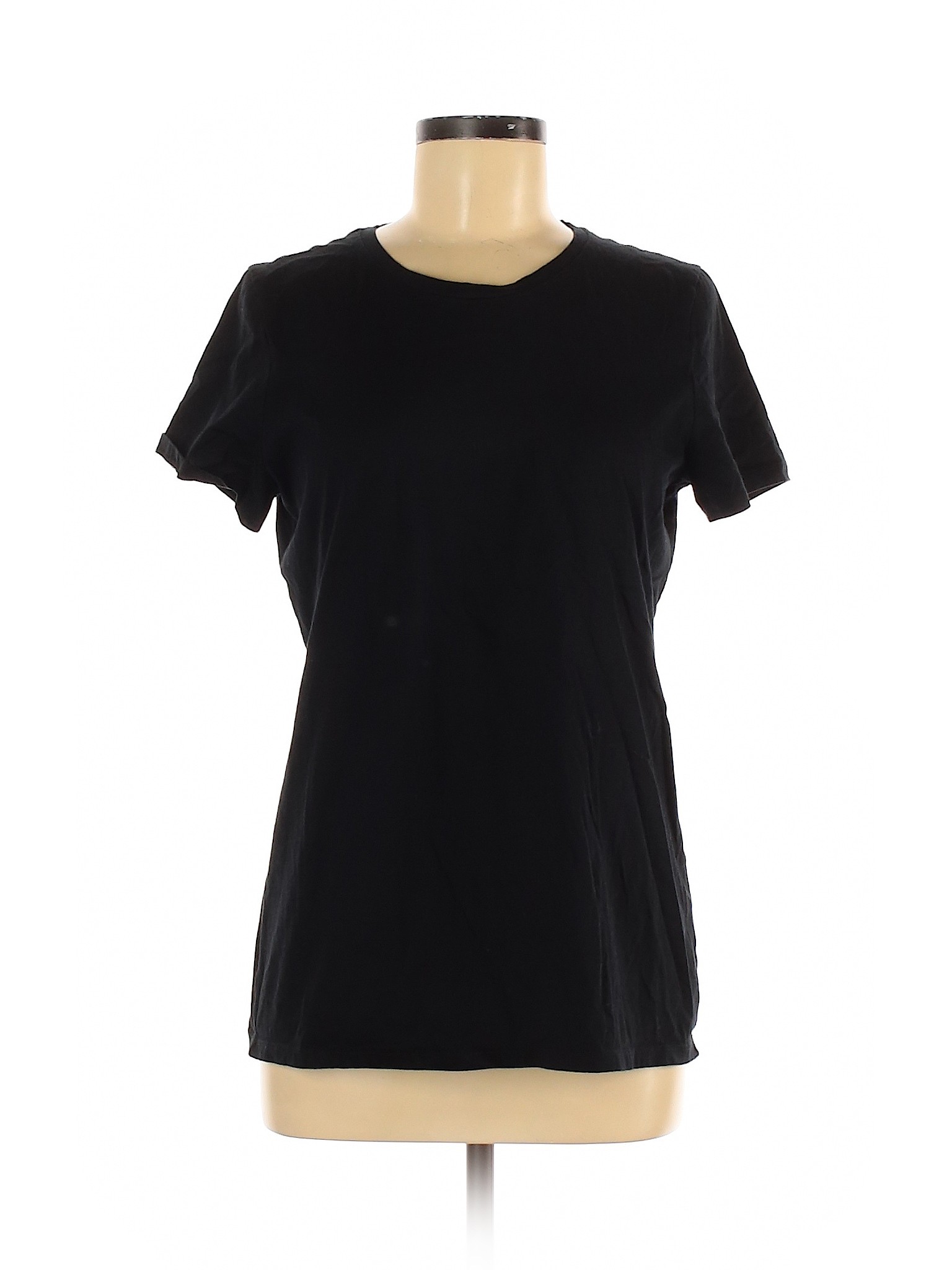 Banana Republic Women Black Short Sleeve T-Shirt M | eBay